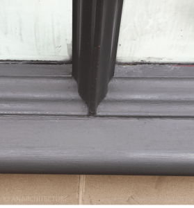 Sill and glazing bar details